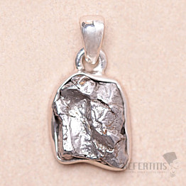 Meteorit-Anhänger Campo del Cielo Silber Ag 925 P2331
