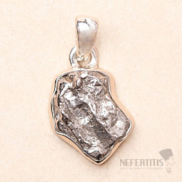 Meteorit-Anhänger Campo del Cielo Silber Ag 925 P2334