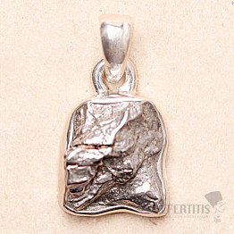 Meteorit-Anhänger Campo del Cielo Silber Ag 925 P2336