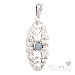 Dizajnový prívesok opál Owyhee striebro Ag 925 P2378