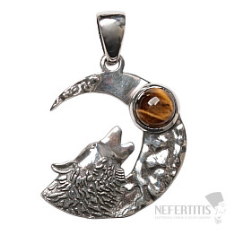 Designer pendant tiger eye silver Ag 925 P241