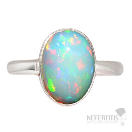 Äthiopischer Opalring Silber Ag 925 R2421