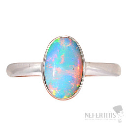 Äthiopischer Opalring Silber Ag 925 R2436
