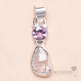 Herkimer-Diamant-Anhänger Silber Ag 925 KO250