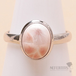 Natrolit prsten stříbro Ag 925 R252