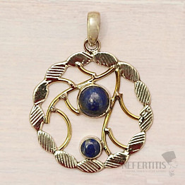Lapislazuli Anhänger Silber Ag 925 25644