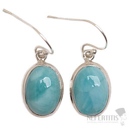 Larimar Ohrringe Silber Ag 925 E2594