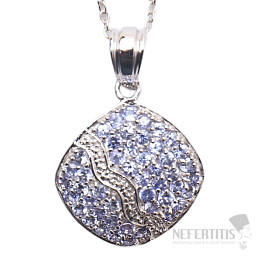 Tanzanit design přívěsek stříbro Ag 925 JW32458