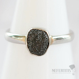 Diamant Natur Rohring Silber Ag 925 R264
