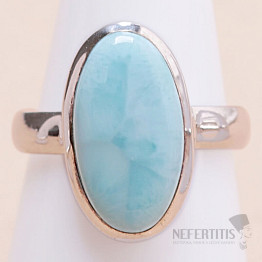 Larimar prsten stříbro Ag 925 KO265