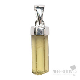 Designer pendant with Lemon topaz silver Ag 925 P269