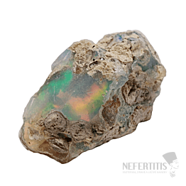 Ethiopian opal in rock 27