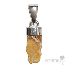 Designer pendant citrine silver Ag 925 P271