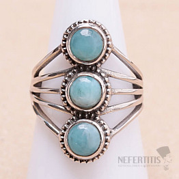 Larimar ring silver Ag 925 KO271