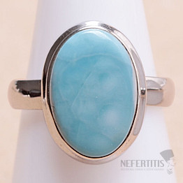 Larimar prsten stříbro Ag 925 KO272