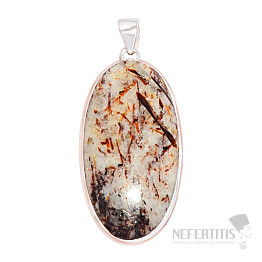 Astrofylit přívěsek stříbro Ag 925 P277