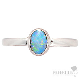 Opal Australian ring silver Ag 925 R2773
