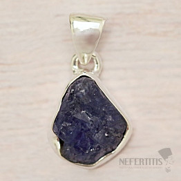 Tansanit Rohanhänger Silber Ag 925 LOT278