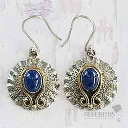 Lapis Lazuli náušnice stříbro Ag 925 27908