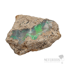 Ethiopian opal in rock 28