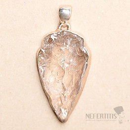 Lemurský krystal přívěsek stříbro Ag 925 P285