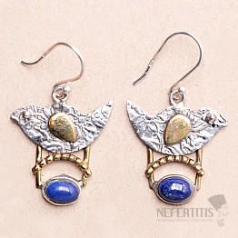 Lapis Lazuli náušnice striebro Ag 925 28707