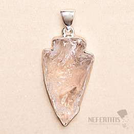 Lemurský krystal přívěsek stříbro Ag 925 P288