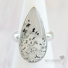 Opal dendritic ring silver Ag 925 R2924