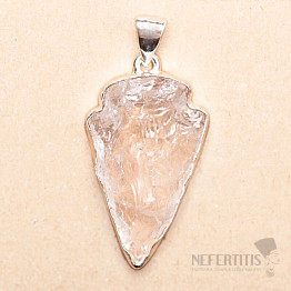 Lemurský krystal přívěsek stříbro Ag 925 P294