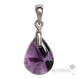 Ametyst trapiche prívesok striebro Ag 925 č. 3