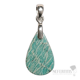 Amazonit přívěsek stříbro Ag 925 č. 3