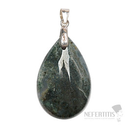 Moss agate pendant silver Ag 925 no. 3