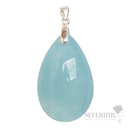 Aquamarine A quality pendant silver Ag 925 no. 3