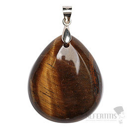 Tigeraugen-Anhänger, Silber Ag 925, Nr. 3