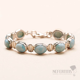 Larimar náramek stříbro Ag 925 LOT3
