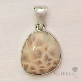 Natrolite pendant silver Ag 925 P30