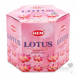 Vonné kužely pro tekoucí dým HEM Lotus