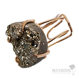 Be Beautiful Pyrite druse ring 31
