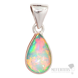 Opal Ethiopian pendant silver Ag 925 P31