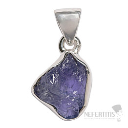 Tansanit Rohanhänger Silber Ag 925 LOT314