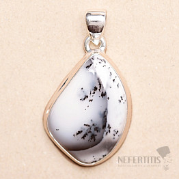 Opal dendritischer Anhänger Silber Ag 925 P3163