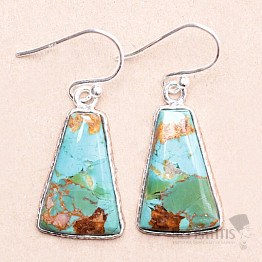 Turquoise earrings silver Ag 925 31827
