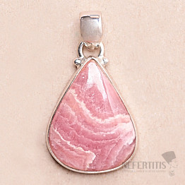 Rhodochrosit-Anhänger Silber Ag 925 32110