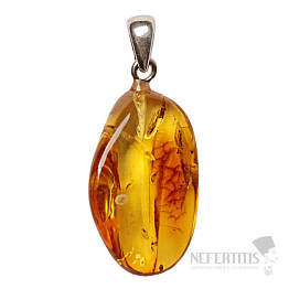 Bernsteinanhänger, Silber Ag 925 Nr. 33