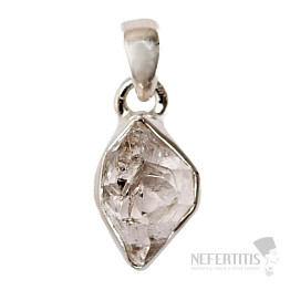 Herkimer-Diamant-Anhänger Silber Ag 925 P3318