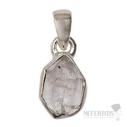 Herkimer diamant přívěsek stříbro Ag 925 P3327