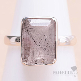 Kakoxenit Super 7 Ring Silber Ag 925 33579