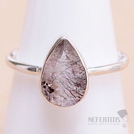 Kakoxenit Super 7 Ring Silber Ag 925 33588