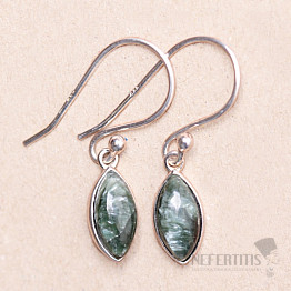 Serafinite earrings silver Ag 925 KO336