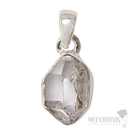 Herkimer-Diamant-Anhänger Silber Ag 925 P3361